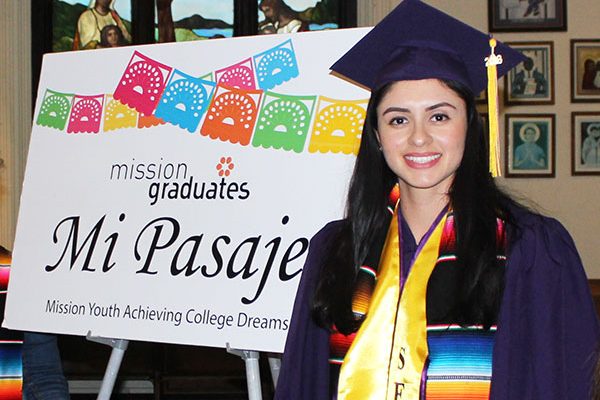 Girl in Cap and Gown