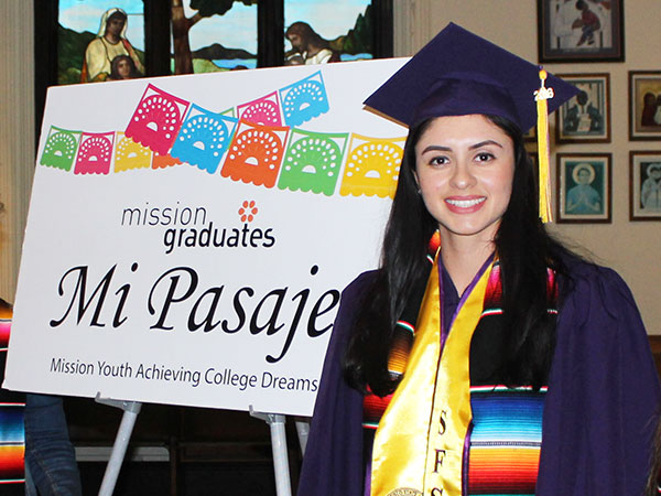 Girl in Cap and Gown