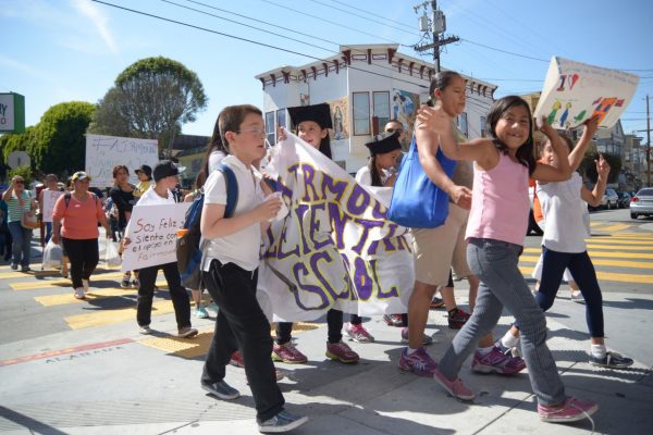 Students Marching